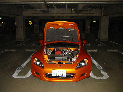 Orange Honda S2000